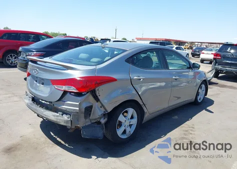 2013 Hyundai Elantra Gls z USA, uszkodzony, nr VIN KMHDH4AE6DU920057